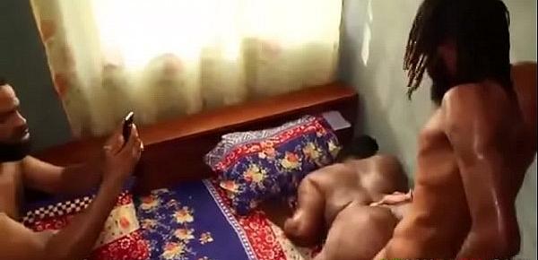  Nigga fucking wife while husband sleeps. Part 2